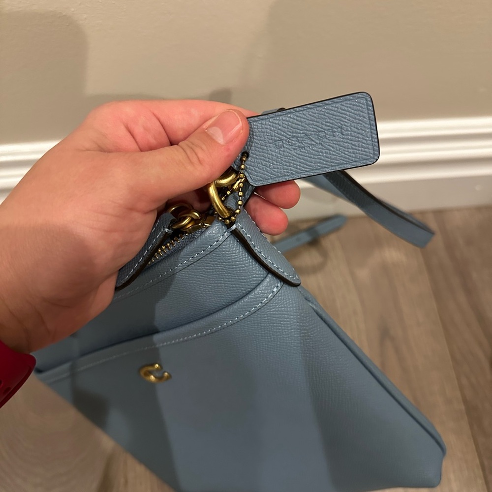 Coach Sky Blue Crossbody Bag - Picture 4 of 5